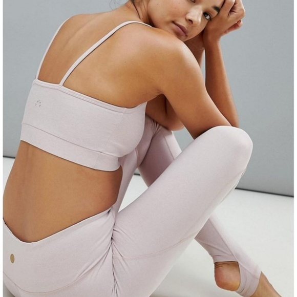 Varley Pants - NWT VARLEY Pink Freeman Stirrup Leggings